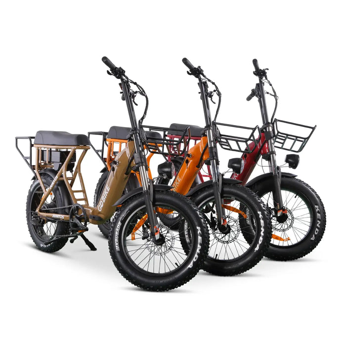 JUNTOS Foldable Step - Through Foldable Lightweight 750W Electric Bike